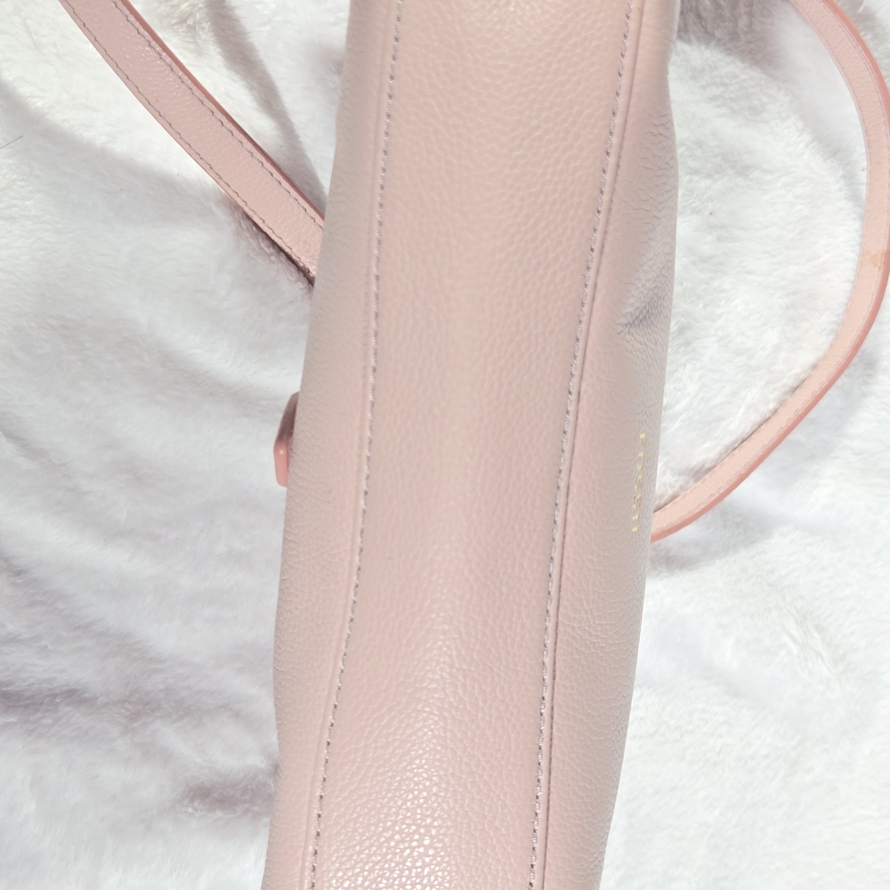 Fossil Blush Leather Crossbody Bag - Picture 5 of 11